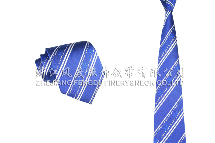 信用聯(lián)社 色織真絲領帶