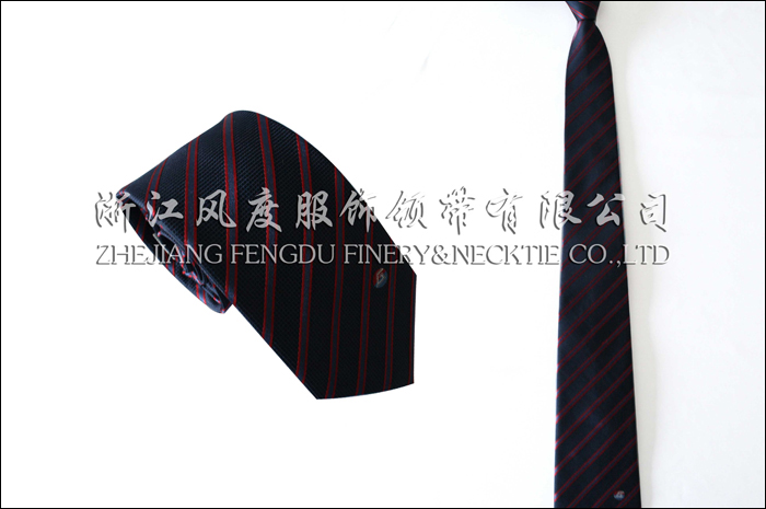 貴州機場 色織真絲領帶