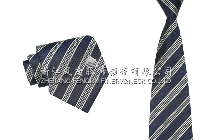 廣州無線電 色織真絲領(lǐng)帶