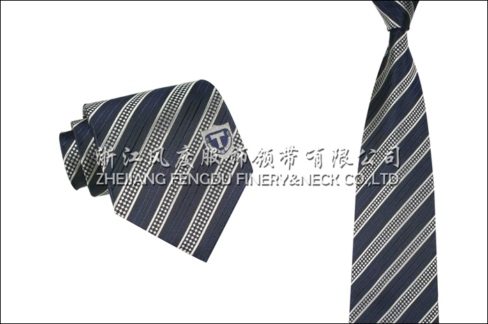 廣州無線電 色織真絲領(lǐng)帶