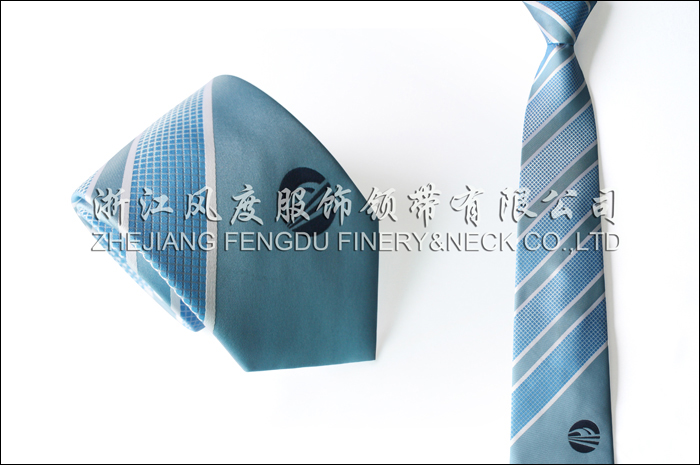 蘭州軌道 色織滌絲領帶