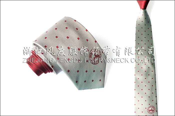 為明學(xué)校 色織滌絲領(lǐng)帶